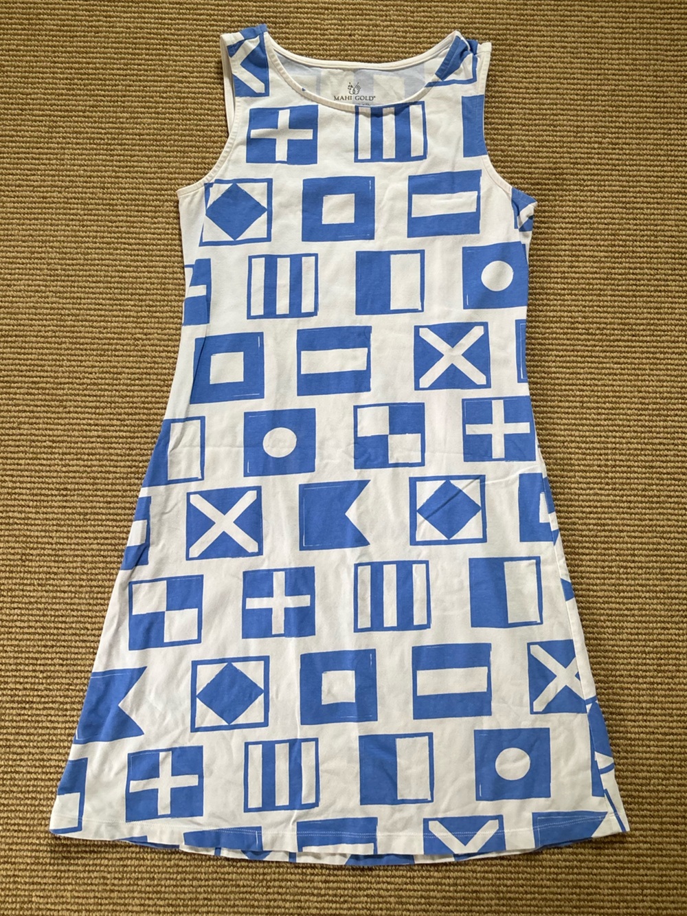 MAHI GOLD Women’s Nautical Cotton Dress